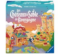 Jeu de société Ravensburger Les Châteaux de Sable de Bourgogne Mémoire & Placement de dés 2-4 joueurs 5+ Turquoise