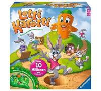 Jeu de société - RAVENSBURGER - Lotti Karotti - Course de lapins - 2 joueurs ou plus - 4 ans et plus