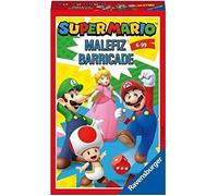 Ravensburger 20529 - Super Mario Malefiz, Mitbringspiel für 2-4 Spieler, ab 6 Jahren, kompaktes Format, Reisespiel, Spieleklassiker
