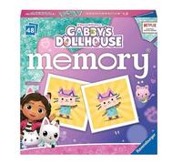 Ravensburger Gabbys Dollhouse Toys - Mini Jeu éducatif de mémoire pour Enfants à partir de 3 Ans - Paire d'images Assorties