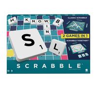 Jeu De Société Scrabble Mattel Âges 8+ Jeu De Famille Officiel