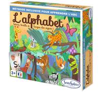 Sentosphère – Jeu L'Alphabet – Méthode inclusive: Lettres, Braille & Langue des signes – Dès 3 ans