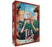 Asmodee - Tea for 2 - Jeu de Bataille pour Enfants dès 10 Ans - Jeu Autour Univers D'Alice Au Pays des Merveilles - Jeu de Cartes pour 2 Joueurs - 10 Minutes - Version Française - Space Cowboys