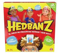 Spin Master Hedbanz Guess What I Think The Solution Is In Your Head 26.67x26.67x6.73 Cm Game Rose Enfants