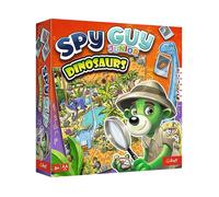 Trefl - Spy Guy Junior Dinosaurus - Jeu Coopératif d’enquête pour Les Plus Petits, Jeu de Société Familial, Découvrez Les Dinosaures, Grand Plateau de Jeu, pour Les Enfants à partir de 3 Ans