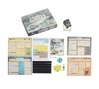 Jeu de société stratégique pour la Famille, Jeu de Table éducatif pour Les Enfants, Apprentissage interactif avec Un Design de Narration Riche, Cadeau Parfait pour Les Amis et Les