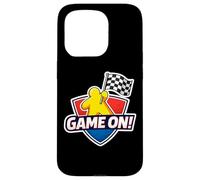 Jeu de société sur Le thème du Tournoi Meeple Fan à Carreaux Coque pour iPhone 15 Pro