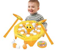 Jeu de société Tabletop,Jeu Pingouin sur glace | Jouets d'animaux piégés pour briser la glace avec des marteaux | Piège à pingouins, activité d'interaction parent-enfant pour les soirées en famille,