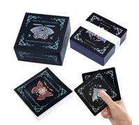 Jeu de Société Tarot pour Débutants - Jeu de Tarot pour Les Réunions Familiales et Amicales,Outil de Divertissement Classique pour Les Femmes, Les Hommes, Les Adolescents et Les