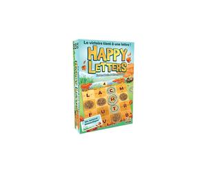 Jeu de société Tiki Editions Happy Letters Jeu de lettres évolutif familial 12 niveaux 2-5 joueurs <30 min Multicolore
