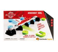 Jeu de société - TOMY FRANCE - Magshuto mag battle rail - 2 lanceurs - 10 mag-pods - Multicolore