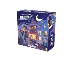 Jeu de société Tout le Monde Enquête Detective Topi Games 2-6 joueurs Gris