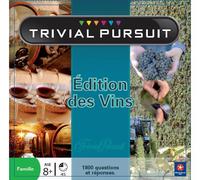 Winning-Moves – Jeu de société Trivial Pursuit Éd. des Vins – 1800 questions – À partir de 18 ans