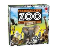 Jeu de société Une Saison au Zoo Le Jeu du soigneur Version française Set Jeu de Plateau + 1 Carte Tigre