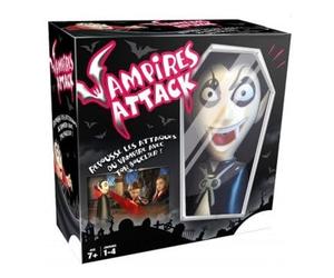 Jeu de société : Vampire Attack - Version française - Jeu Enfant + 1 Carte Tigre - Famille