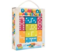 WDK Jeu de société Kit créatif Dominos magnétiques Coloré 28 pièces À partir de 4 ans