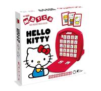 Winning-Moves - Jeu de société - Match Hello Kitty - Alignez 5 cubes identiques - Rose