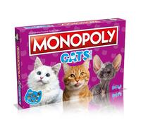 Jeu de société - Winning Moves - Monopoly Chats - Multicolore - 2 à 6 joueurs - 8 ans et plus