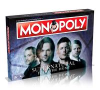 Jeu de société - WINNING MOVES - Monopoly édition Supernatural - 2 joueurs ou plus - 120 min - Multicolore