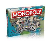 Jeu de société WINNING MOVES MONOPOLY METALLICA WORLD TOUR Édition collector 2-6 joueurs 7 pions métal Multicolore