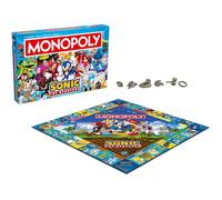 Winning-Moves - Jeu de plateau Monopoly Sonic (Français) - 8+ - 2-6 joueurs