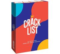 Jeu de société - Yaqua Studio - Crack List - Quiz culture générale - 2 joueurs ou plus - 35 min