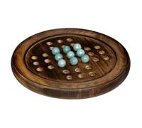 Atmosphera Créateur d'intérieur - Jeu de Société en Bois "Solitaire" 22cm Naturel G