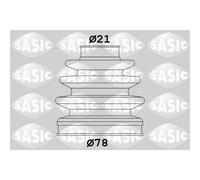 Jeu de soufflets, arbre de transmission SASIC 1906013