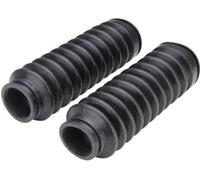 Jeu de soufflets de fourche en caoutchouc noir (145/28/38mm) pour Zündapp ZD 10 20 25 30 40 50 Type 446