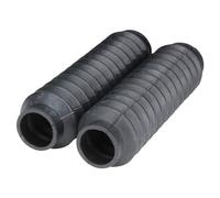 Jeu de soufflets de fourche en caoutchouc noir (180/25/30mm) pour Zündapp ZX ZA ZL ZS ZE 25 40 Type 460 / Star 2 Type 462