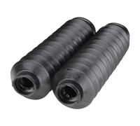 Jeu de soufflets de fourche en caoutchouc noir (210/50/30mm) pour Zündapp CS 25 50 Hai CX 25 Type 448