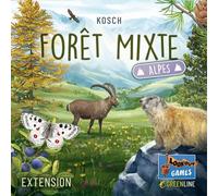 Asmodee - Jeu Forêt Mixte Extension Alpes - 36 cartes - 2-5 joueurs - Dès 10 ans - Français