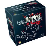 Asmodee - Petits MEUTRES & Faits Divers - Jeu de Société Enquête & Humour pour Adultes et Enfants dès 14 Ans - 241 Enquêtes Insolites - Jeu d’Ambiance & Rôles - 4 à 7 Joueurs - 45 Min - en Français