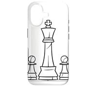Jeu de stratégie avec pièces d'échecs Coque pour iPhone 17