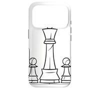 Jeu de stratégie avec pièces d'échecs Coque pour iPhone 17 Pro