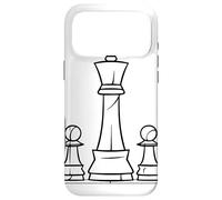 Jeu de stratégie avec pièces d'échecs Coque pour iPhone 17 Pro Max