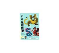 Jeu de stratégie cartes Djeco Dragon Deck 2 joueurs, deck building, 6+ Multicolore