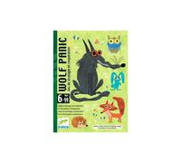 Jeu de stratégie coopératif Djeco Wolf Panic dès 6 ans multicolore