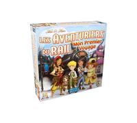 Jeu de stratégie Days of Wonder / Asmodee Les Aventuriers du Rail : Mon Premier Voyage 2-4 joueurs 6+ Boîte portrait bleu clair