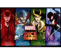 Jeu de stratégie Dice Throne Marvel Thor, Loki, Spider-Man, Scarlet Witch