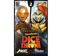 Lucky Duck Games | DICE THRONE : Moine vs Paladin | Jeu de Société pour Adultes & Enfants | Jeu de Stratégie | Combat de Dés et Pouvoirs | 2 Joueurs | 20 à 40 Min | En Français