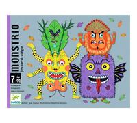 Djeco Jeu de stratégie Monstrio – 72 cartes – Coloris unique – 15 min