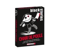Kikigagne Jeu de stratégie Black Stories Chair de Poule Multicolore E