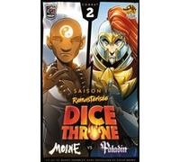 Lucky Duck Games | DICE THRONE : Moine vs Paladin | Jeu de Société pour Adultes & Enfants | Jeu de Stratégie | Combat de Dés et Pouvoirs | 2 Joueurs | 20 à 40 Min | En Français
