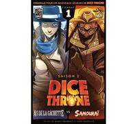 Lucky Duck Games| Dice Throne S2 : As de la Gâchette VS Samouraï| Jeu de Société de Dés Compétitif pour Adultes & Enafnts| Jeu de Tactique et Stratégie| 2 Joueurs| 20 à 40 Min| En Français |Dès 8 ans