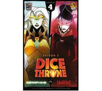 Lucky Duck Games - DICE THRONE : Seraphine vs Reine Vampire - Jeu de Société pour Adultes & Enfants - Jeu de Stratégie - Combat de Dés et Pouvoirs - 2 Joueurs - 20 à 40 Min - En Français