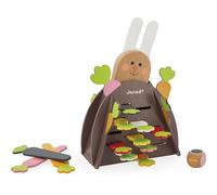 Janod Jeu éducatif Magic Carrot – Jeu d'adresse et de stratégie, Jouet en bois Multicolore