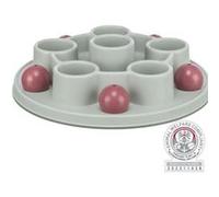 TRIXIE Pentagone Jeu de stratégie pour Chats - avec cavités et 5 Billes de Couverture - antidérapant - Lavable au Lave-Vaisselle - ø 28 cm - 45895