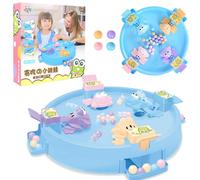 Jeu De Stratégie Pour Enfants, Amusant Et Interactif, Grenouille Affamée Mangeant Des Haricots, Anti-Stress, Pour La Famille