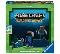 Ravensburger - Minecraft Builders & Biomes - Jeu de Société Issu du Jeu Vidéo - Stratégie - 2 à 4 Joueurs dès 10 Ans - 26132 - (Multilingue - Français Inclus)